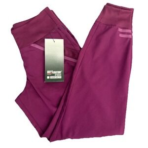 BARCO Women's Grey's Anatomy Impact GIP554  Lively Scrub Pant Wine Size XSP